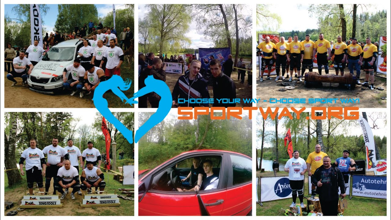 Sportway- Agris Kazeļņiks - Spēkavīru sacensības Strenčos