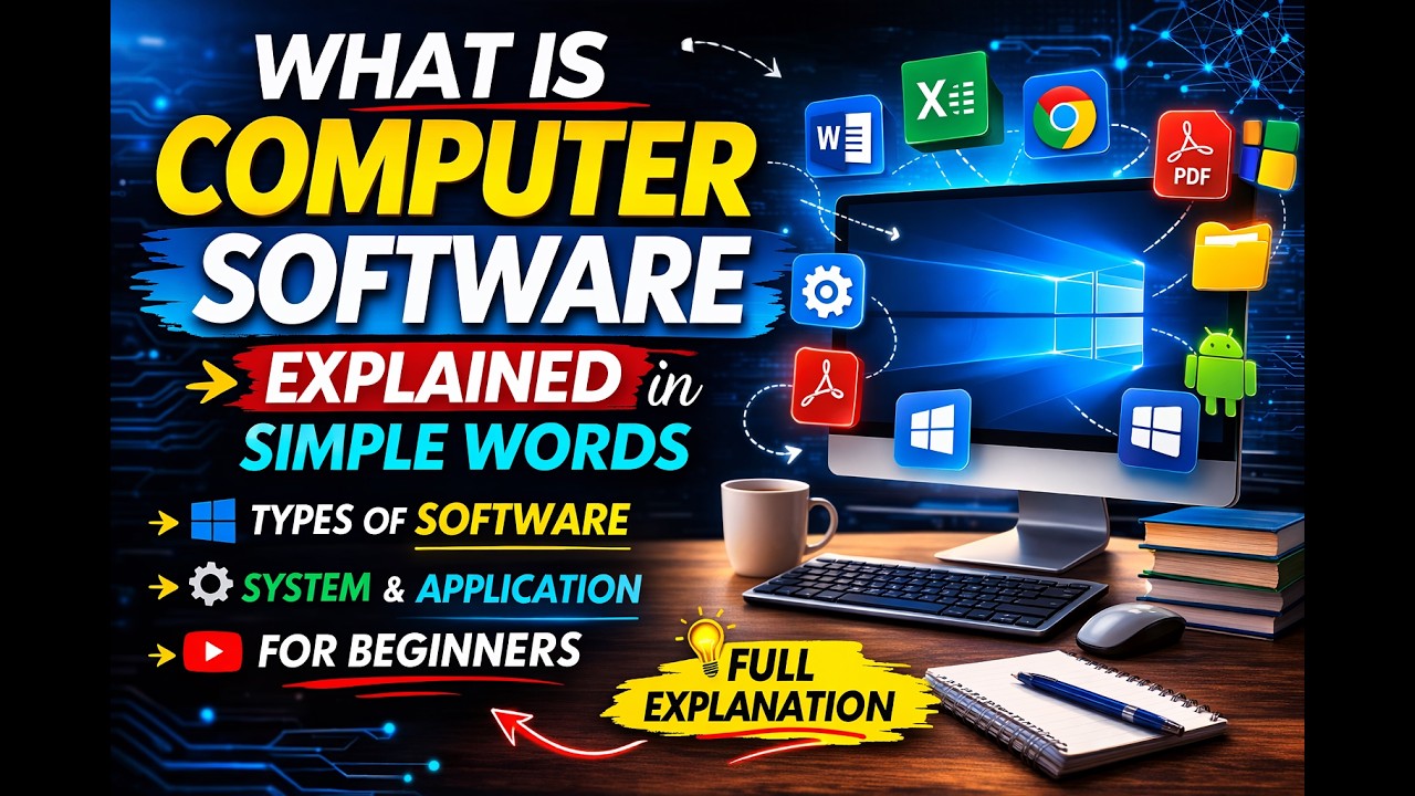 Introduction to Computer Software | School Computer Class 10th