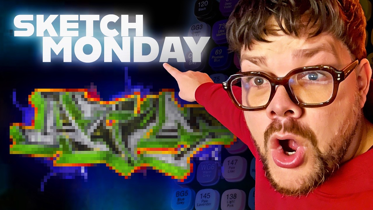 GRAFFITI MALEN mit ZUSCHAUERN | Sketch Monday