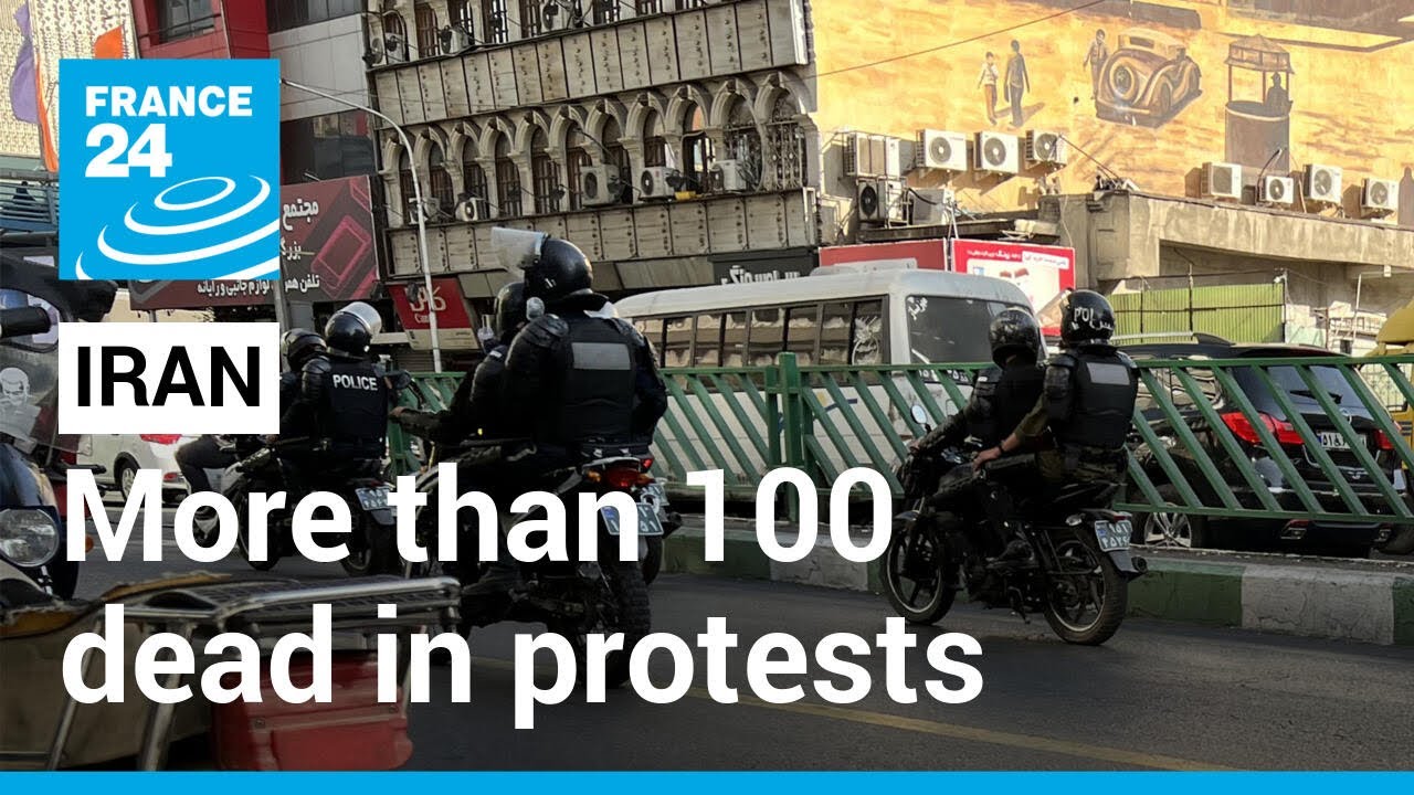More than 100 dead in Iran crackdown on Mahsa Amini protests, rights group says &bull; FRANCE 24