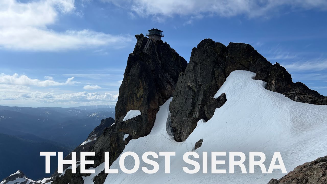 Solo Hiking the Sierra Buttes in Snow (Tahoe National Forest)
