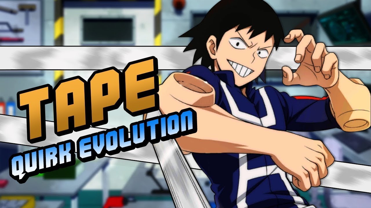 Hanta Sero (Cellophane) Tape Quirk Evolution! - My Hero Academia