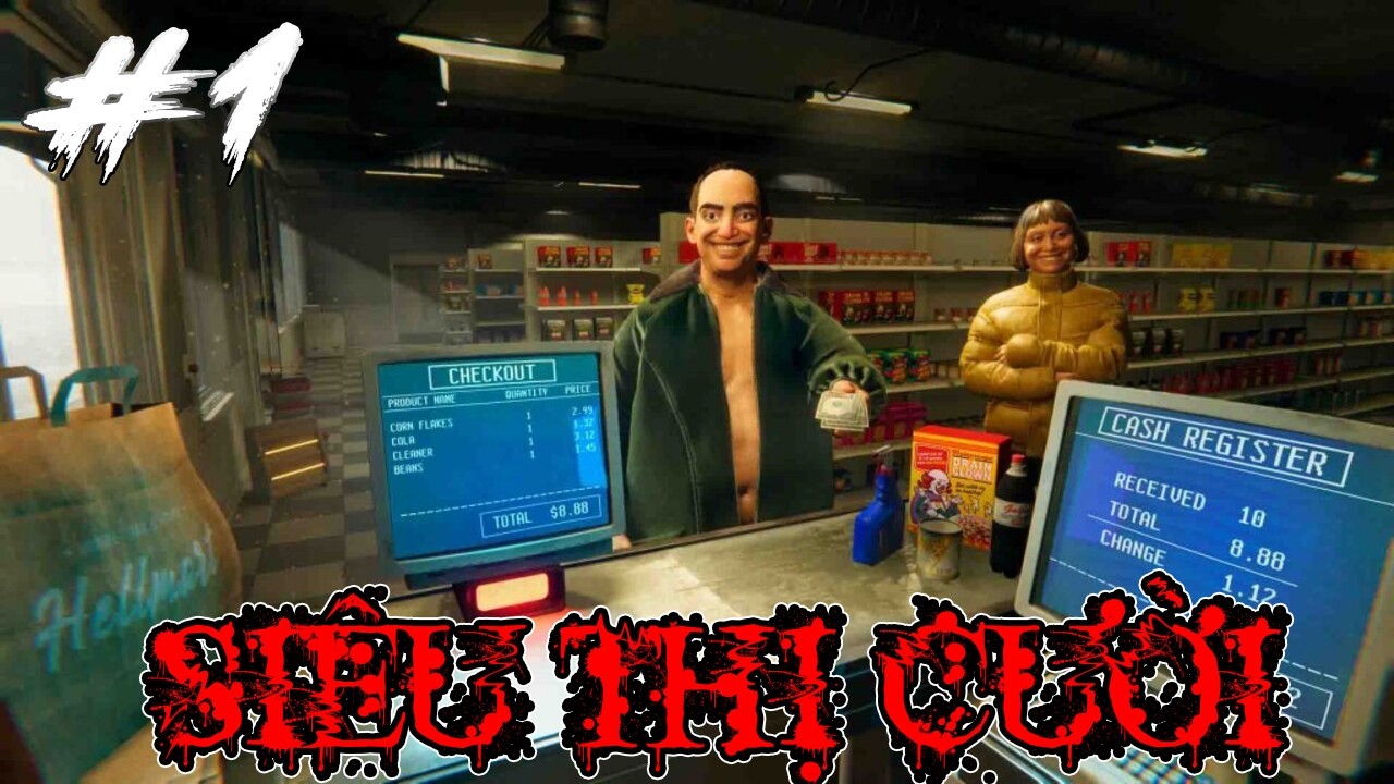 🔴HELLMART VIỆT HÓA #1: Siêu Thị Cười - Xin Chào Quý Khách