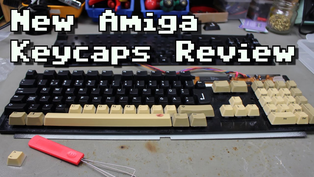 Reviewing the new Amiga Keycaps from A1200.net