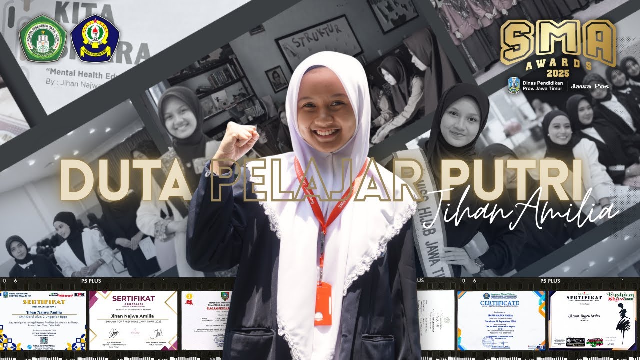 Jawa Pos SMA AWARDS 2025 - Duta Pelajar Putri - SMA DARUL ULUM 2 UNGGULAN BPPT