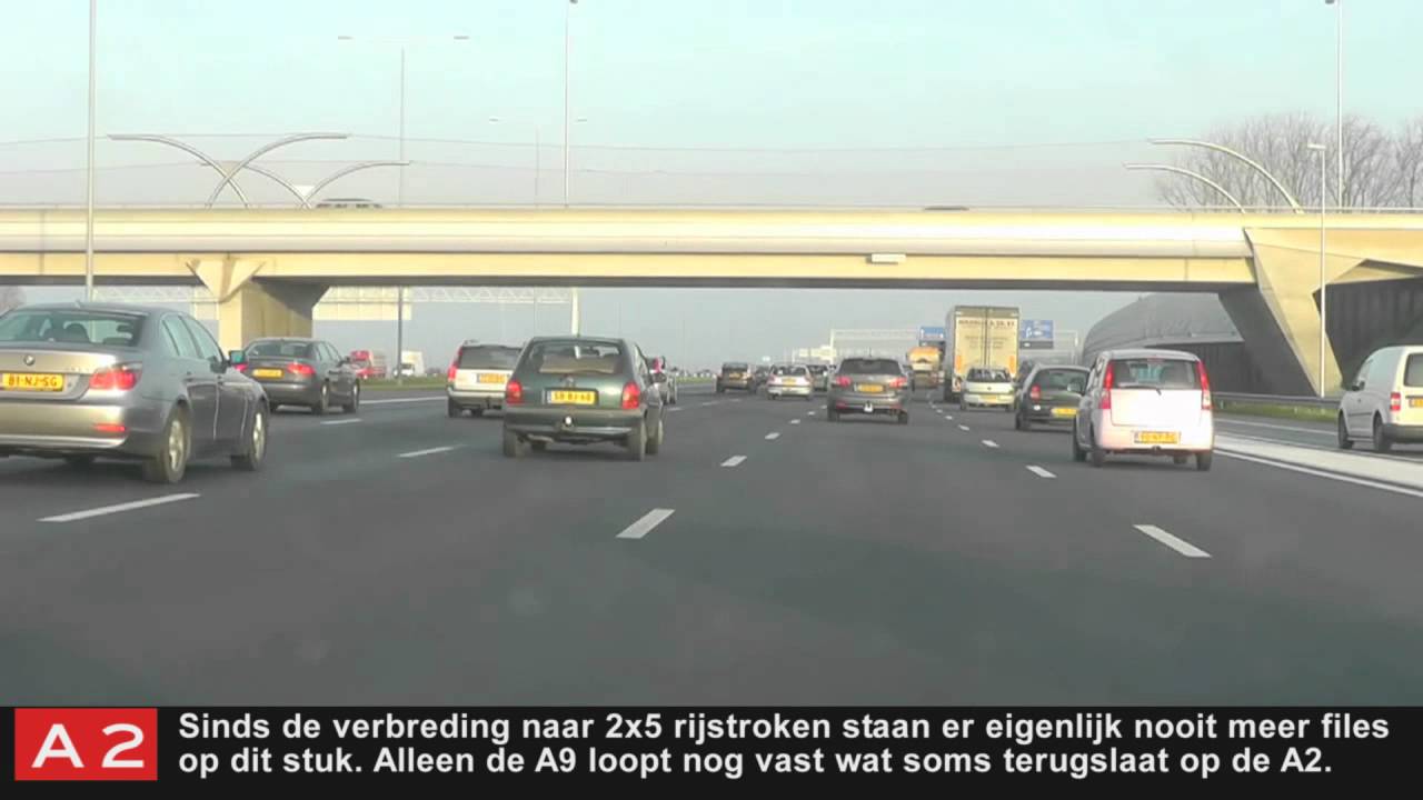 Rit over N201, A2 ,A9, A1 en A10
