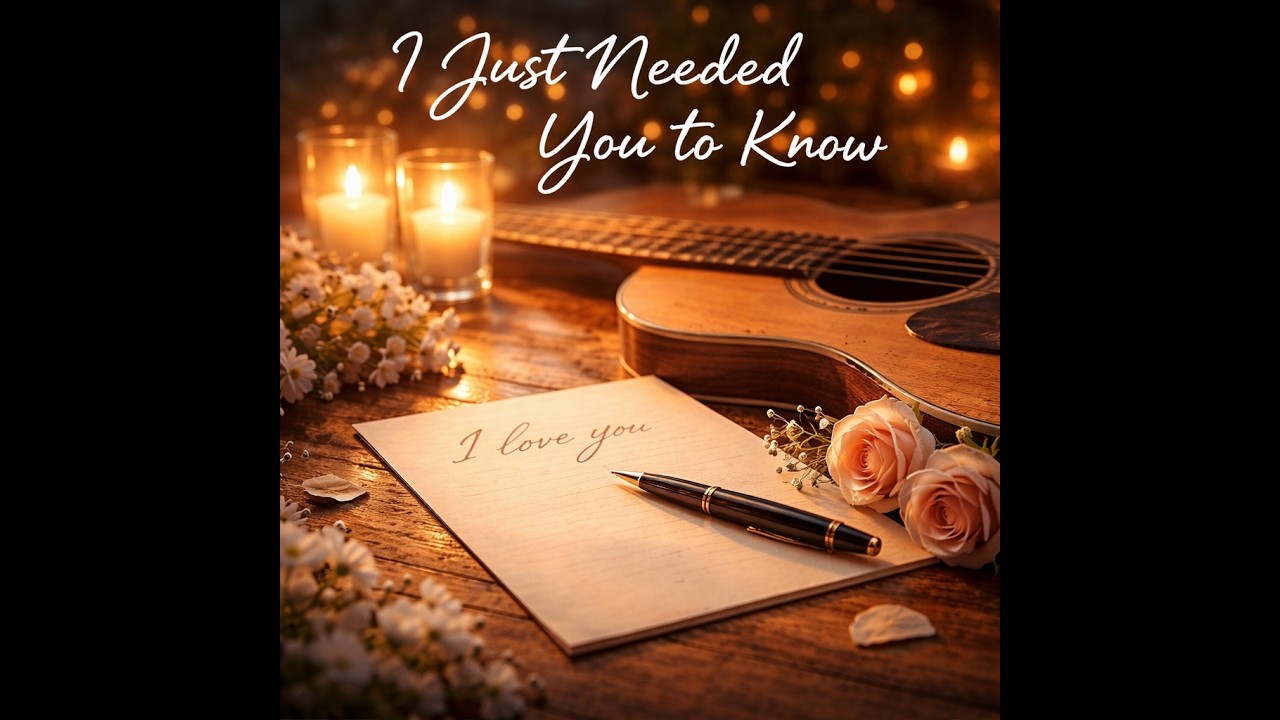 I Just Needed You to Know | Romantic 2026
