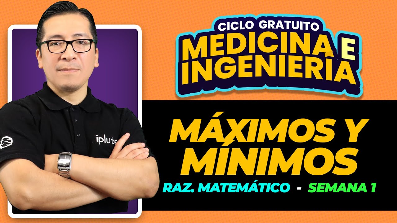 RAZ. MATEMÁTICO | Máximos y mínimos