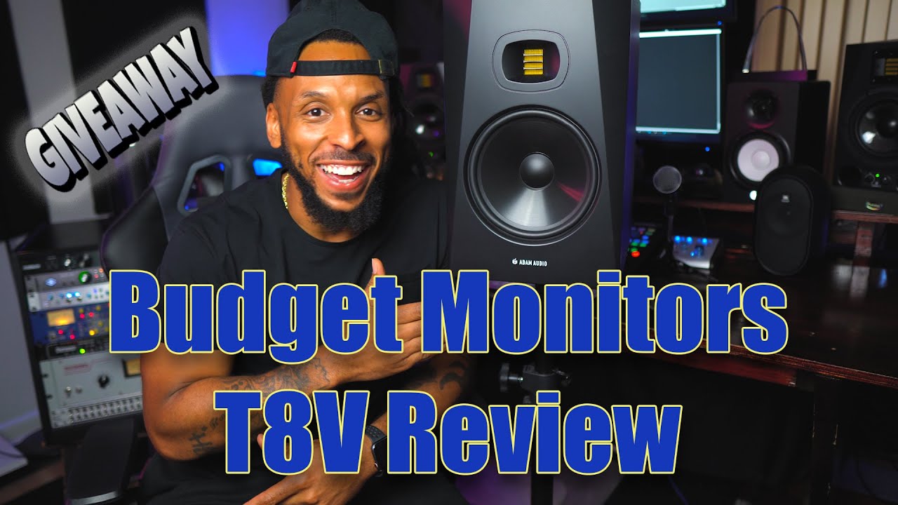 Best Budget Monitors for 2020? | Adam Audio T8V Review and GIVEAWAY
