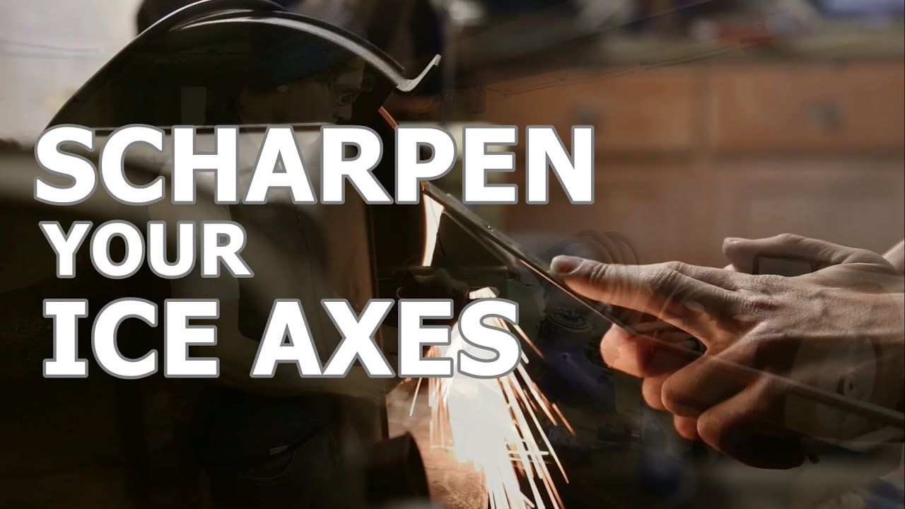 How to sharpen your Ice Axes and crampons   wie sch&auml;rfe ich meine Eisger&auml;te und Steigeisen richtig