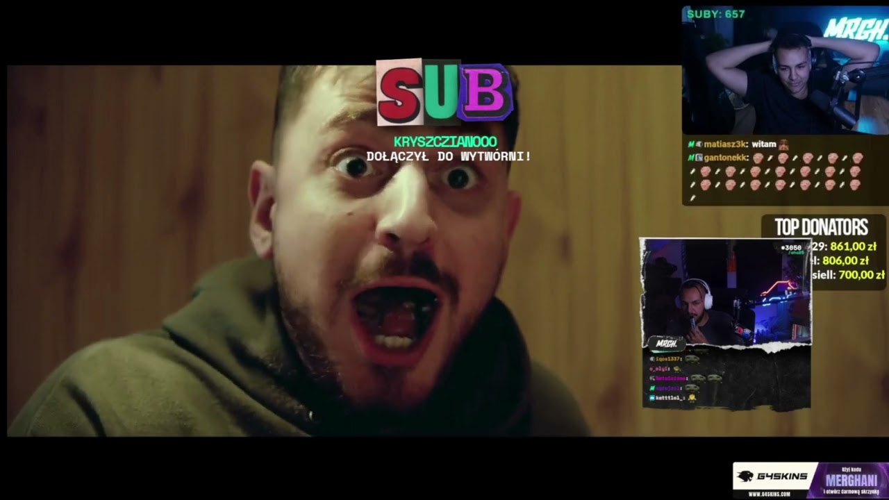 MERGHANI reakcja na Amar & Wronek   180 Stopni