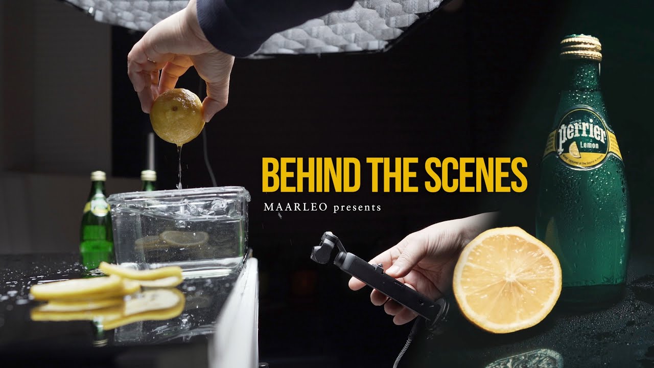 Perrier - behind the scene, BTS, DJI Pocket2 cinematic Broll