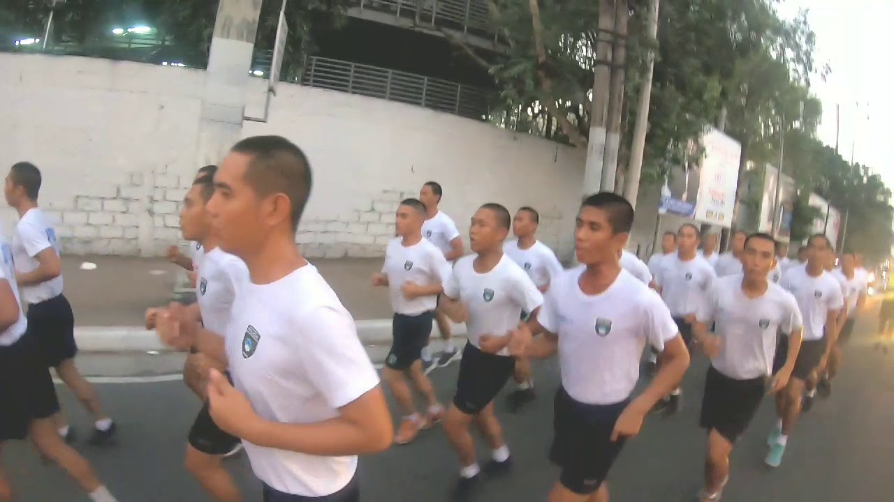 Morning Jog with Class ALAB-MAKANDILI of Airport Police Department (#Kulitan Chant)
