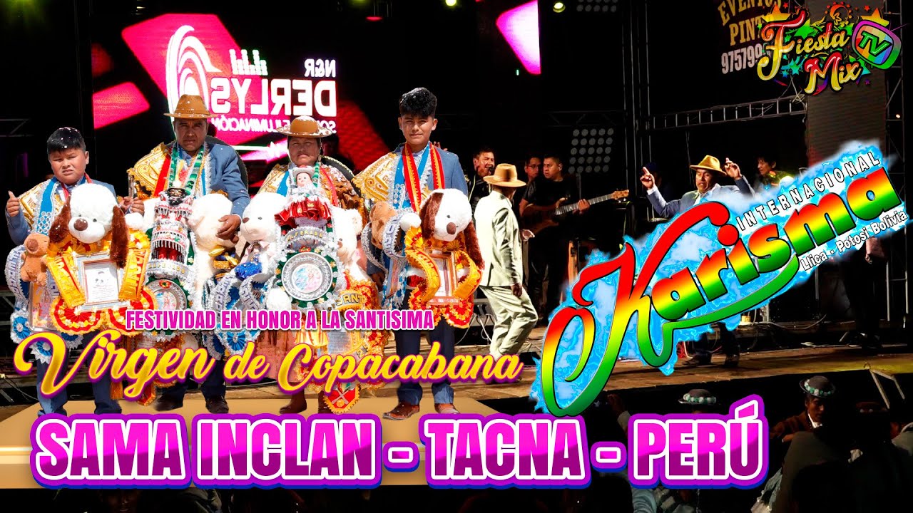 KARISMA de Llica en Vivo 2025  | SAMA INCLAN - Tacna Perú