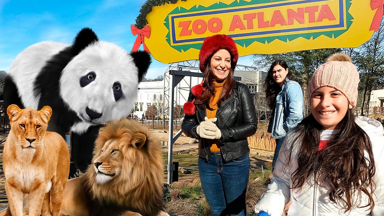 Conhecendo o Jardim Zoológico de Atlanta - ROTINA DE VIAGEM