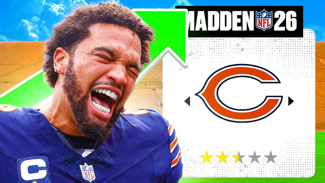 Я перестроил команду Chicago Bears в Madden 26!