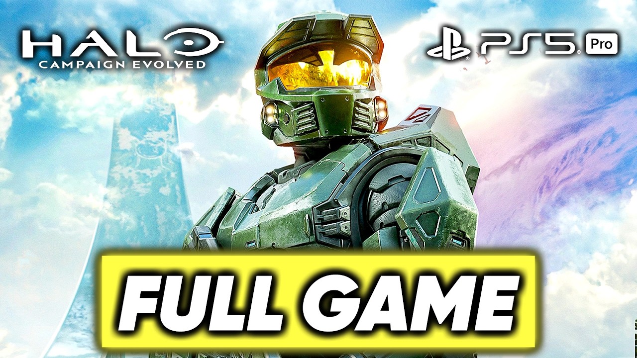 Halo Campaign Evolved - Full Game Gameplay Walkthrough (Coop)