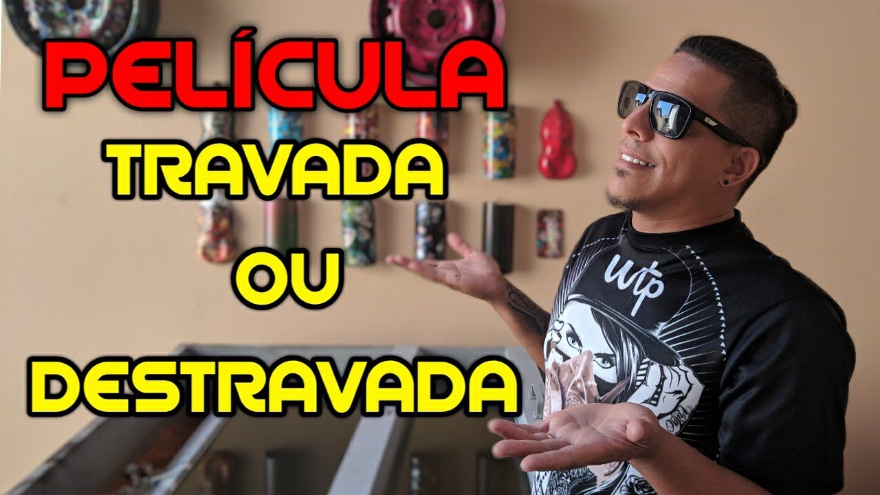 PINTURA HIDROGRÁFICA - PELÍCULA TRAVADA OU DESTRAVADA