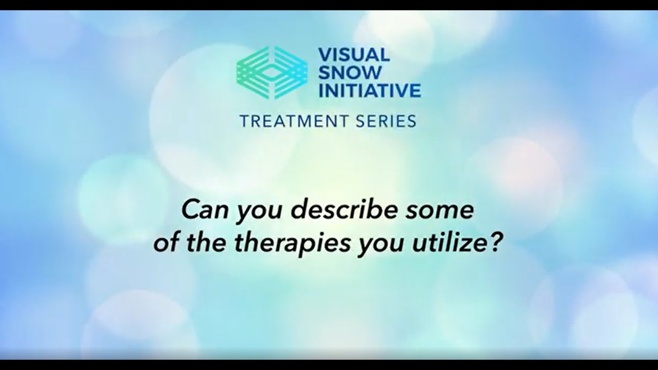 Dr. Terry Tsang describes some of the therapies that she utilizes in her practice.