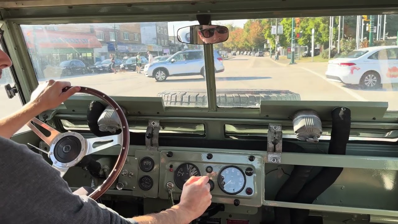 1967 Land Rover Series IIA test drive 