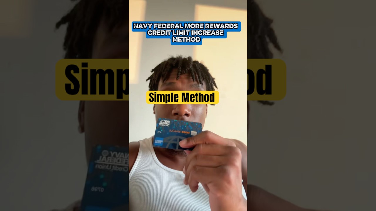 Navy Federal More Rewards Credit Card. Limit Increase Method💰📈