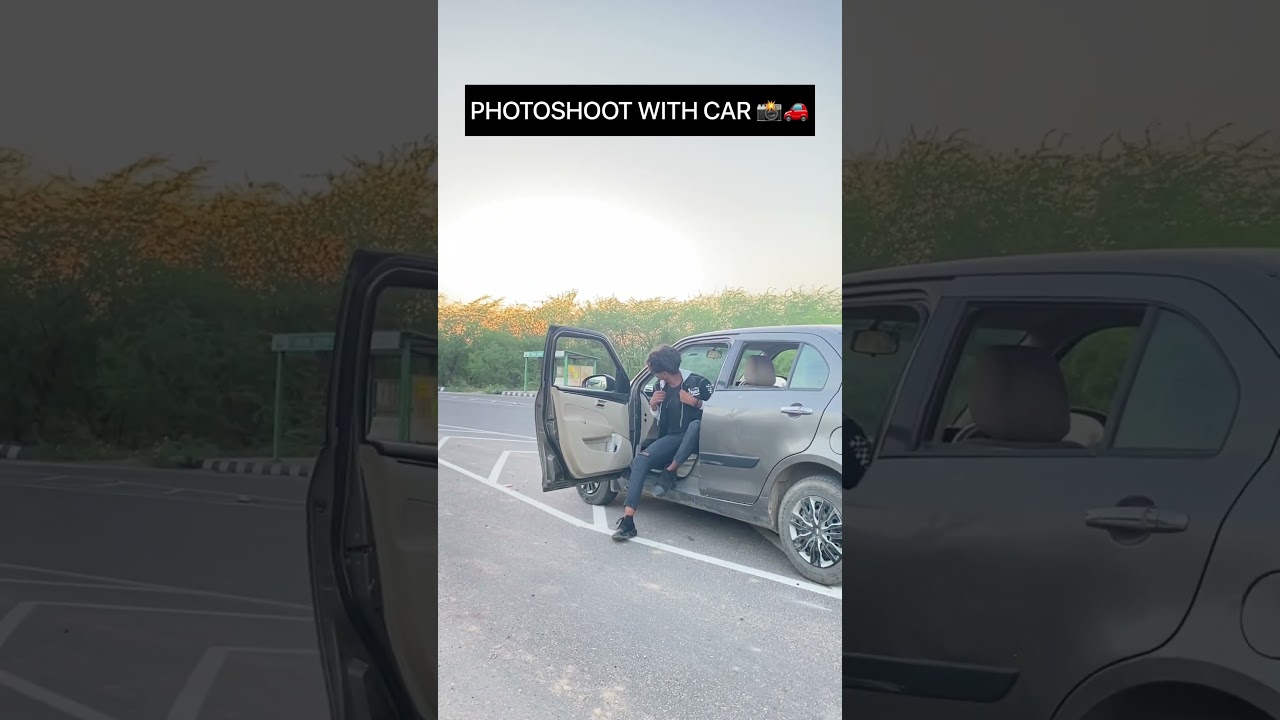 Pose with car 🚗📸 #pose #shortvideo #photoshootposes #poseideas #photographyposes #photography