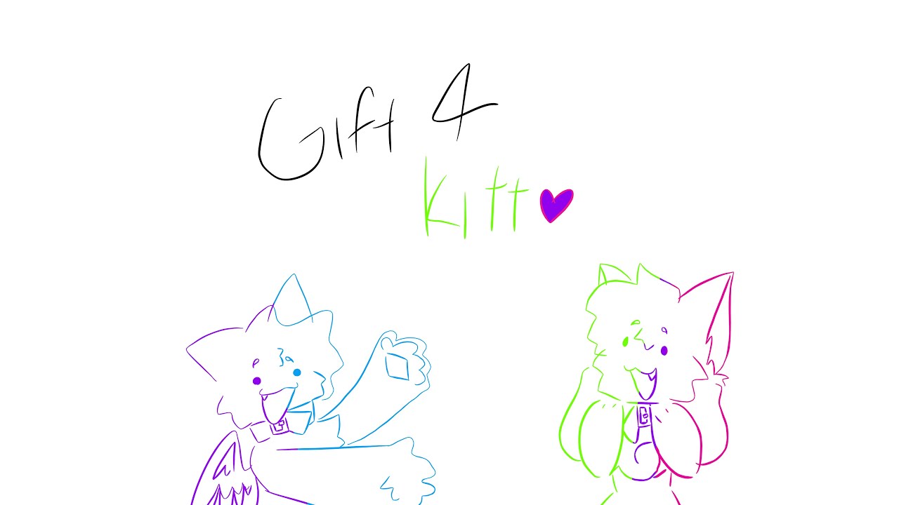 Gift for @KittTheKittydog 💗💜💚