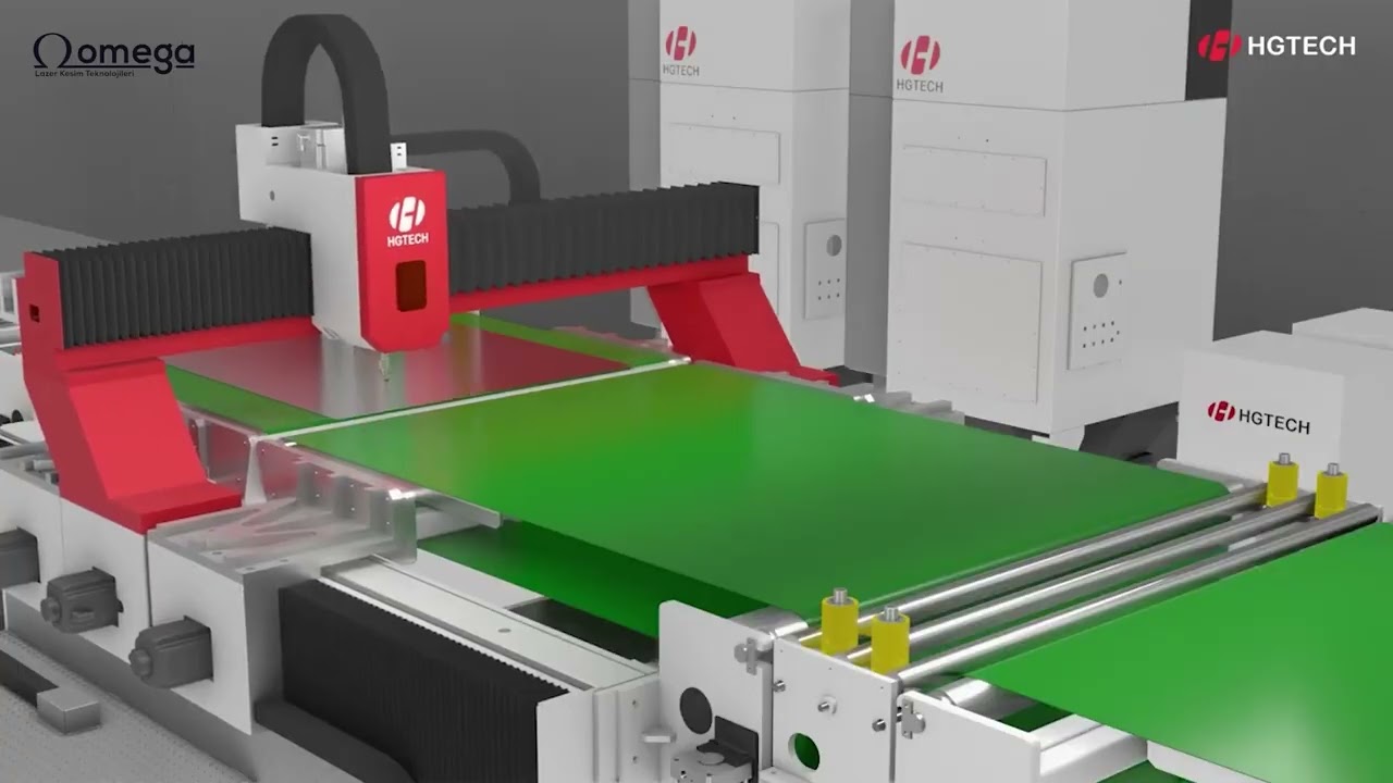 Omega Tech | HGTech Coil Fed Laser Blanking Lines