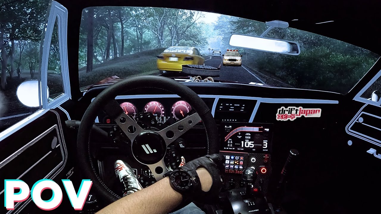Tearing up Mt Akina in a DRIFT MONSTER Impala w/Traffic!
