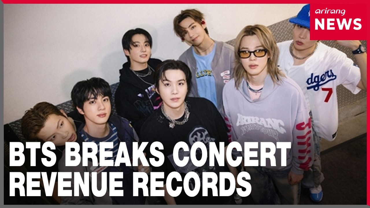 BTS breaks concert revenue records at four major U.S. stadiums