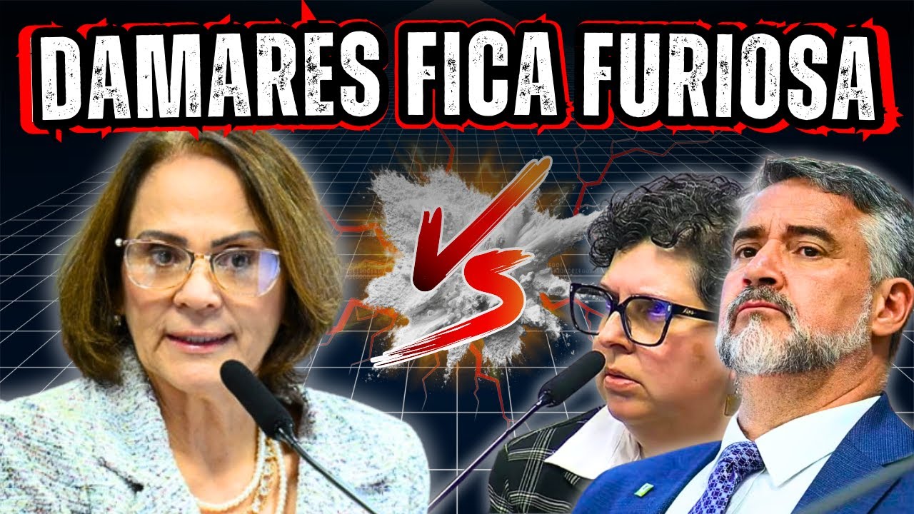 CPMI DO INSS: Damares ENQUADRA depoente e Paulo Pimenta Surta (reprise)