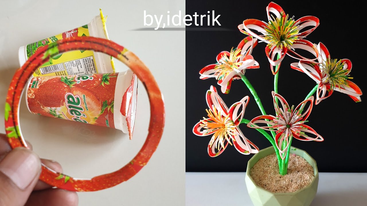 Ide Kreatif Gelas Plastik Bekas, Ide Tak Terpikirkan dari Gelas Plastik Minuman