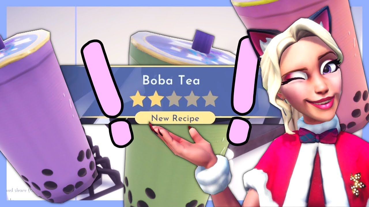 Boba Tea Guide! ✨ | Dreamlight Valley New Recipes!