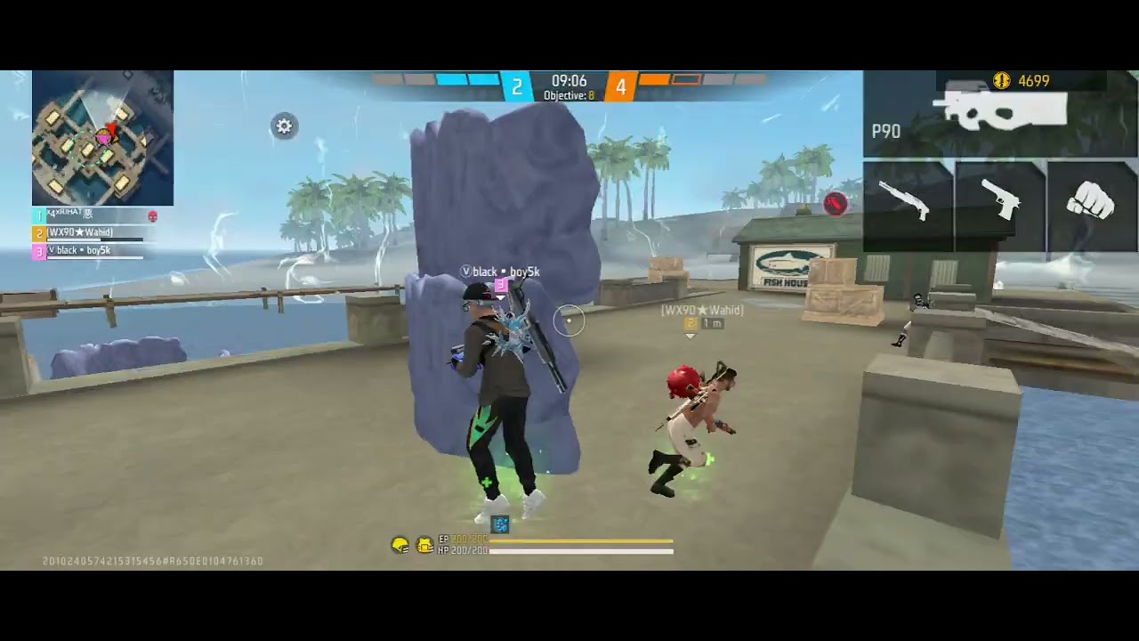 Only red challenge Gaming with Shahin Free fire