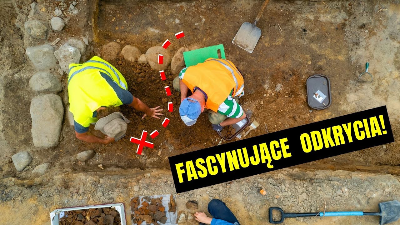 😲FASCYNUJĄCE ODKRYCIA ARCHEOLOGICZNE W TYKOCINIE - Relacja z wykopalisk.