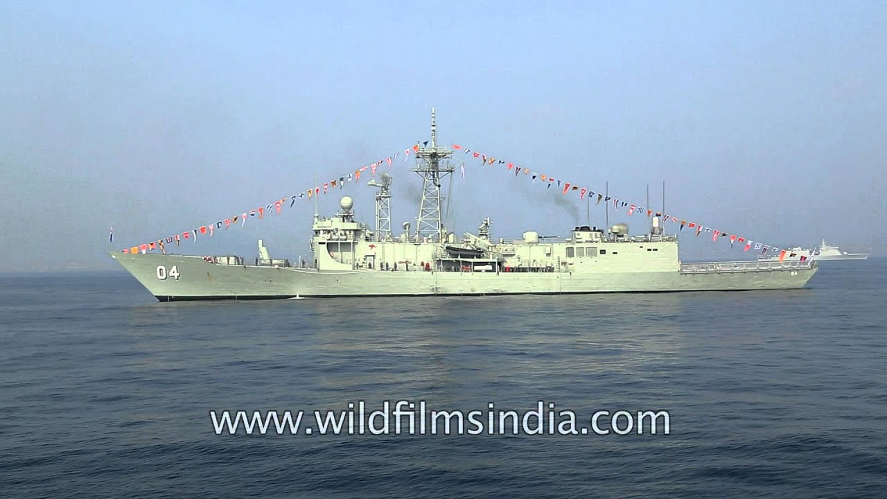 CNS admiral R K Dhowan on board INS Sumitra