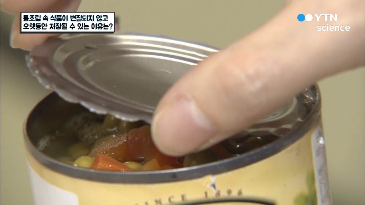 통조림 속 식품이 변질되지 않고 오랫동안 저장될 수 있는 이유는? / YTN 사이언스