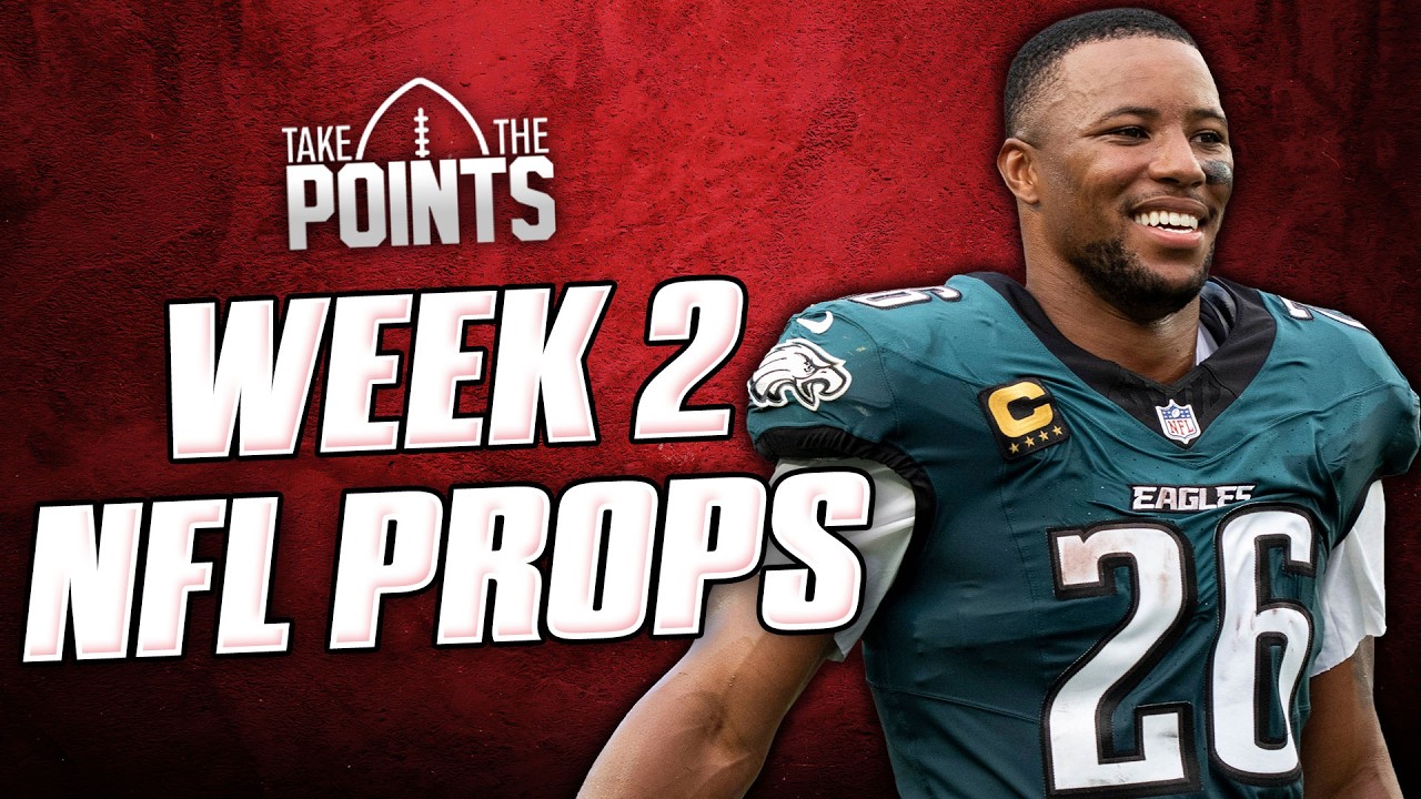 NFL Week 2 PLAYER PROPS - Picks and Bets