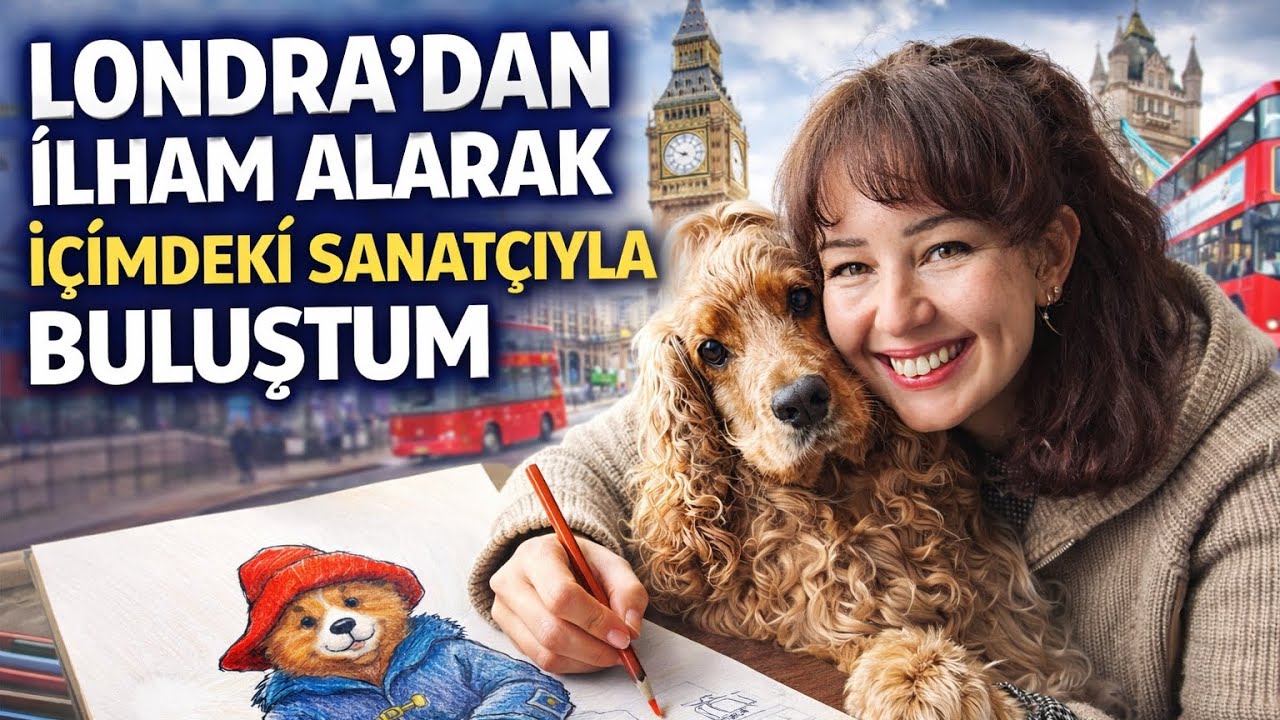 Londra’dan İlham Alarak, içimdeki sanatçıyla buluşmaya gidiyorum #londra #sanat #ilham 