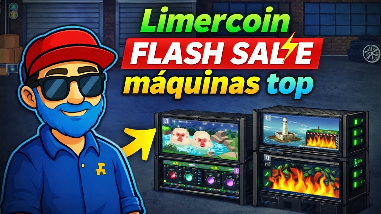 LIMERCOIN FLASH Sale máquinas top custo-benefício a hora de comprar é agora