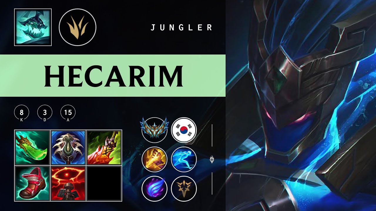 Hecarim Jungle vs Viego - KR Challenger Patch 25.23