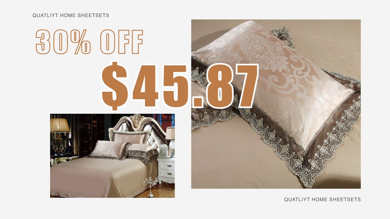 4-Piece Imitated Silk Fabric Duvet Cover Set