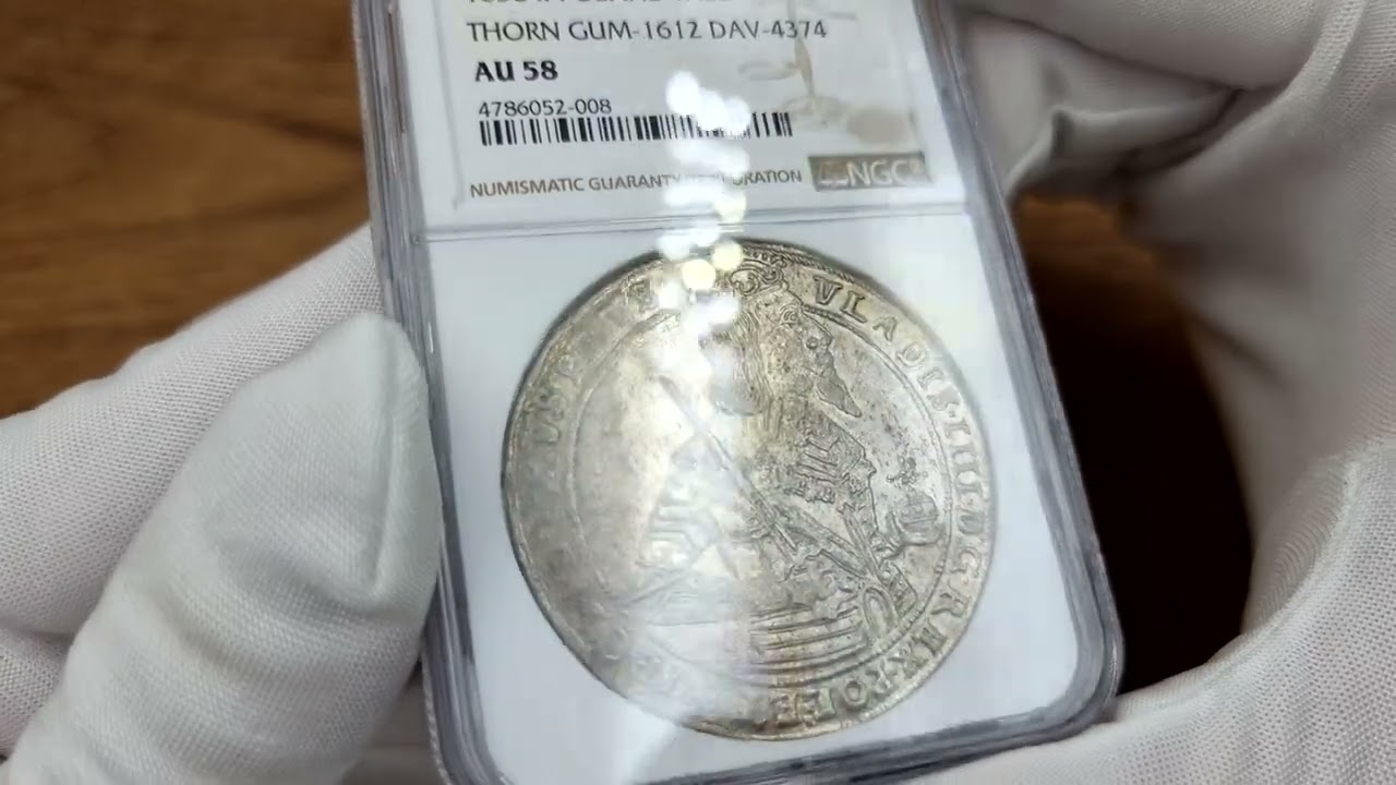 Om&oacute;wienie - Talar 1638, Toruń NGC AU58 (MAX) - PIĘKNY | Aukcja 35 Premium