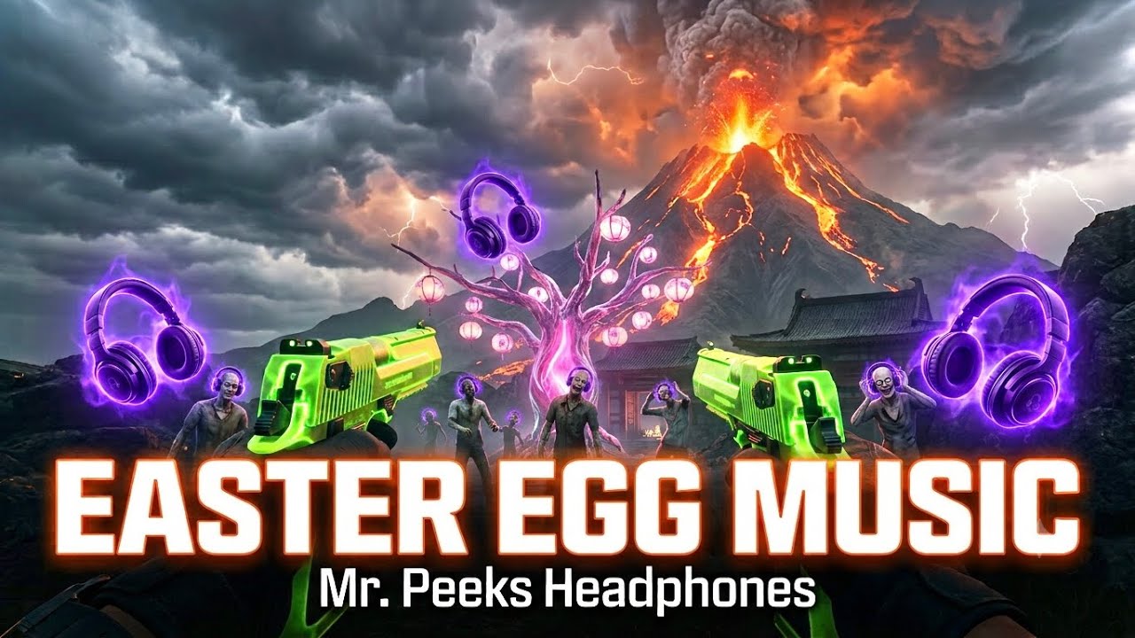 Black Ops 7 Zombies KOWAKUJO Easter Egg Song &ldquo;Evencry&rdquo; | All Mr. Peeks Headphones