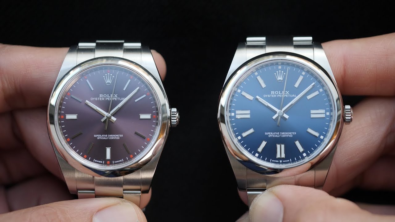 [4K] 2020 Rolex Oyster Perpetual 39 vs 41; OP39 vs OP41 - Beyond the obvious | Hafiz J Mehmood