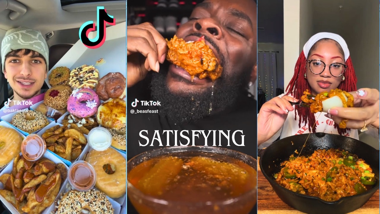 ASMR TikTok Trends 2026: Extreme Crunch + Soft Chewy Mukbang Compilation