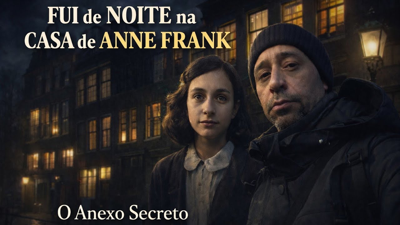 CASAS de ANNE FRANK Parte 1 | DE NOITE no ANEXO SECRETO onde se ESCONDEU a FAMÍLIA FRANK