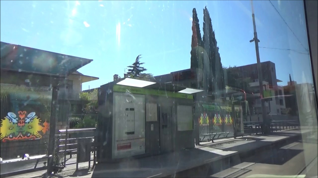 Tram Montpellier T 3 Juvignac à Lattes