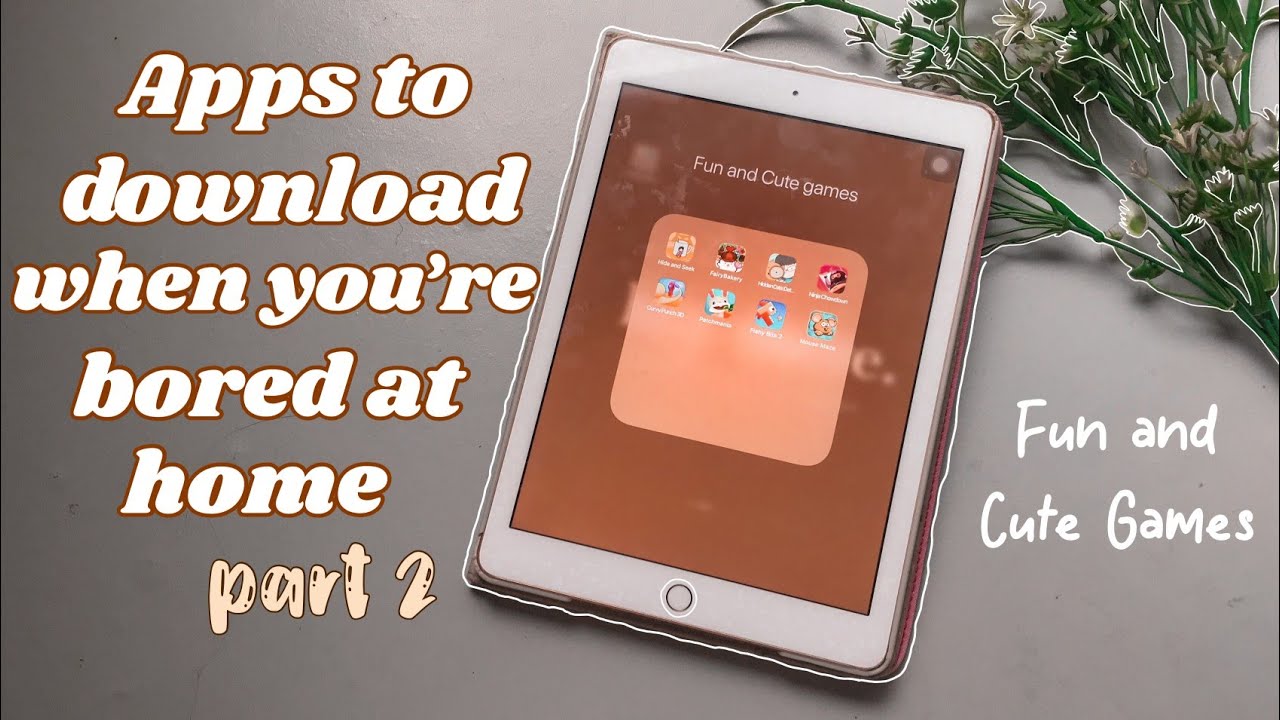 Apps to download when you're bored (iPad edition) part 2 🍂👾