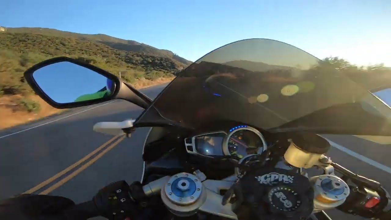 Sunset Ride Daytona 675R